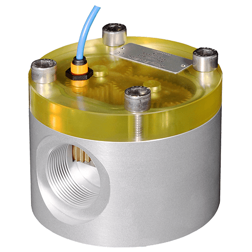 oval gear flow meter, positive displacement flow meter, oil flow meter, pulse output, industrial flow meter